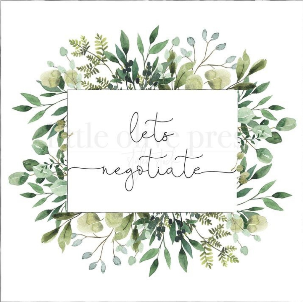 Let's Negotiate